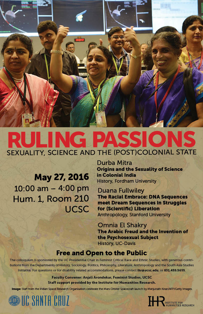 ruling passions event poster