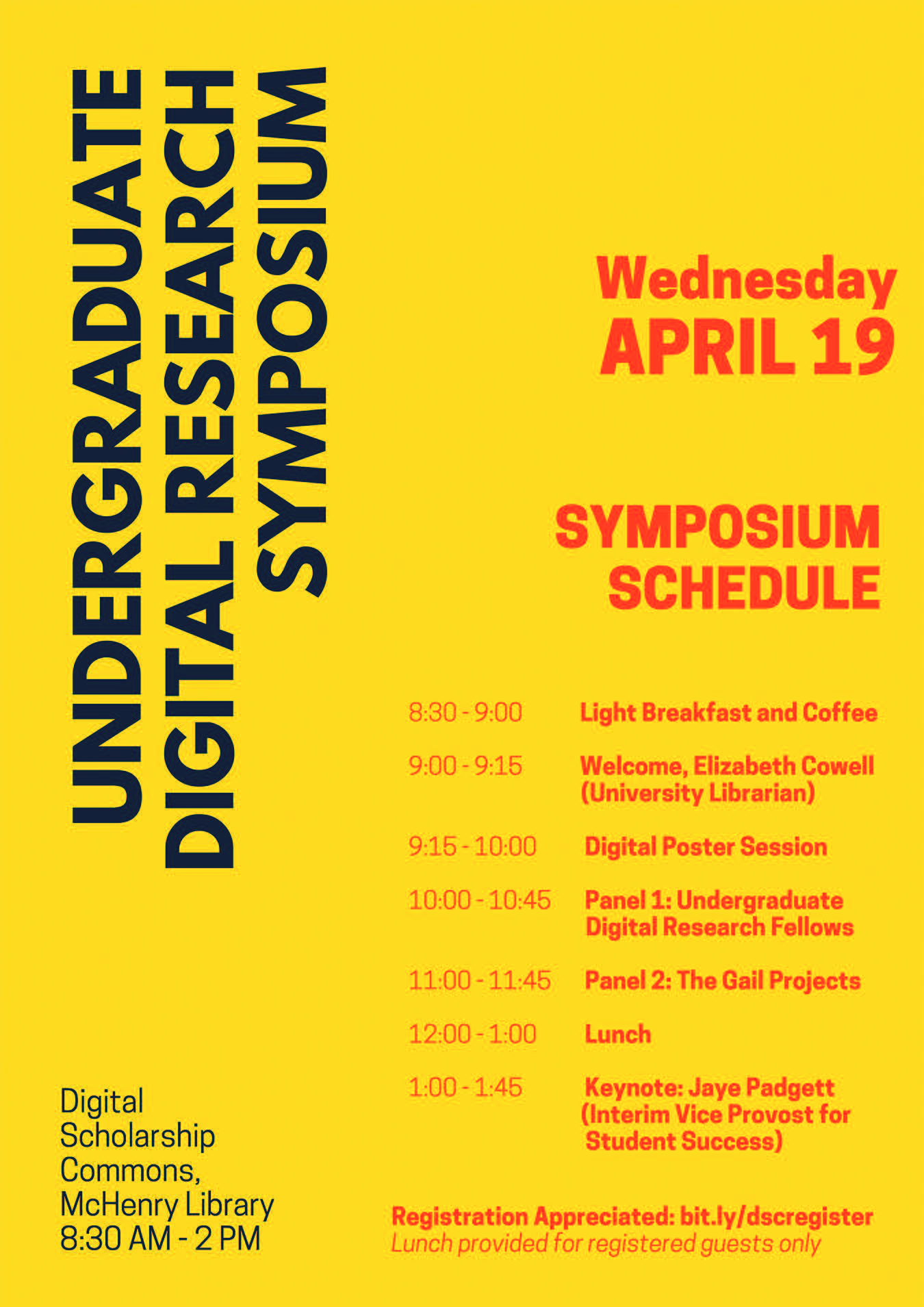 Undergraduate digital research symposium