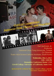 Earl Jackson: Critical Conditions: Japanese Film Theory & Practice