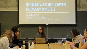 Kendra Dority_Values Driven Pedagogy