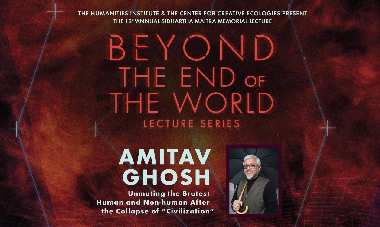 Amitav Ghosh event banner