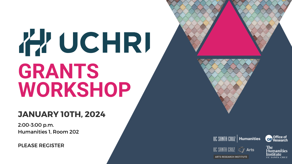 UCHRI Grants Workshop Banner