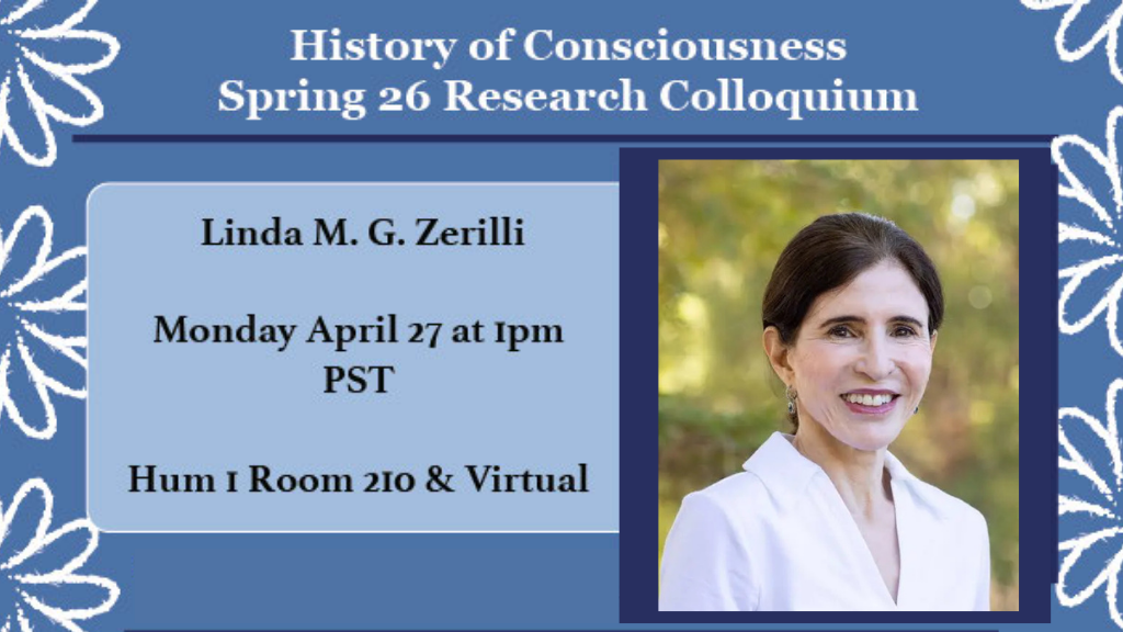 Linda Zerilli – The Feminist Democratic Imaginary: Actualizing Pasts, Creating Futures